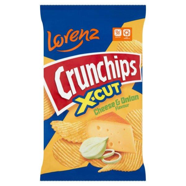 Crunchips X-Cut Cheese&Onion 75g