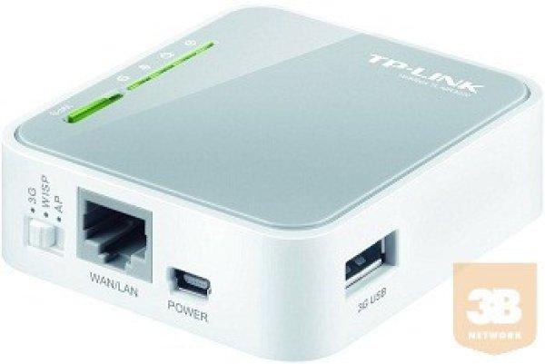 TP-Link TL-MR3020 Wireless N150 3G/3.75 UMTS/HSPA/EVDO router 1xLAN/WAN,1xUSB PL