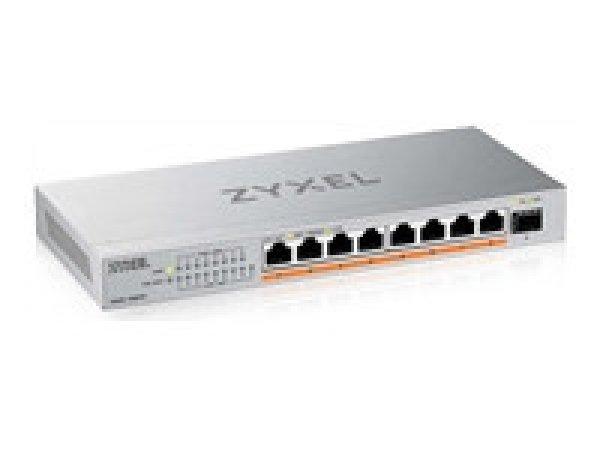 ZYXEL XMG-108 8 Ports 2 5G + 1 SFP+ 8 ports 100W total PoE++ Desktop MultiGig
unmanaged Switch