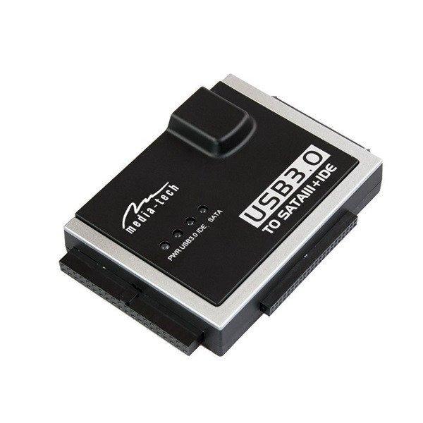 MEDIA-TECH Átalakító USB 3.0 to SATA / IDE