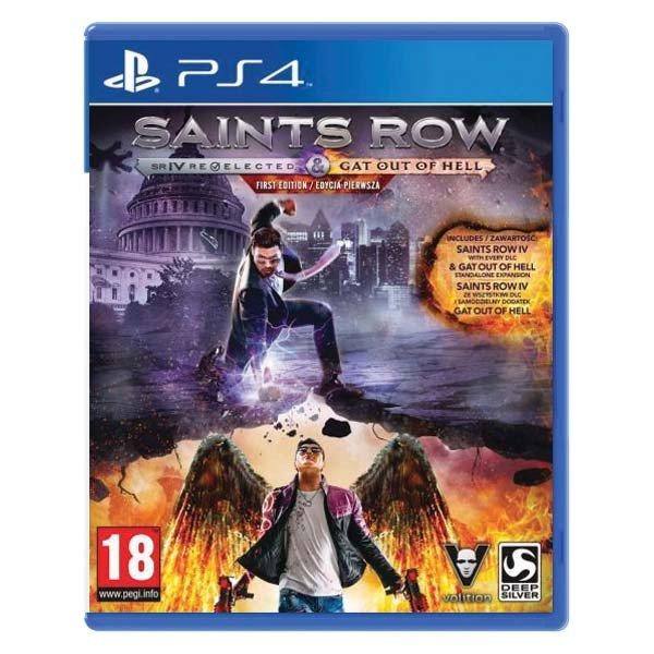 Saints Row 4: Re-Elected + Gat out of Hell (First Kiadás) - PS4