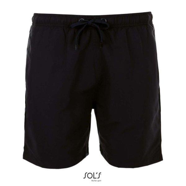 Férfi úszónadrág, short, SOL'S SO01689, Black-L