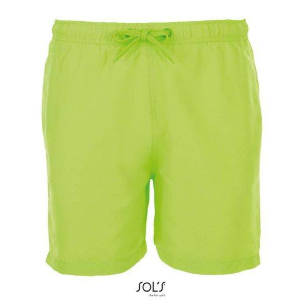 Férfi úszónadrág, short, SOL'S SO01689, Neon Green-2XL