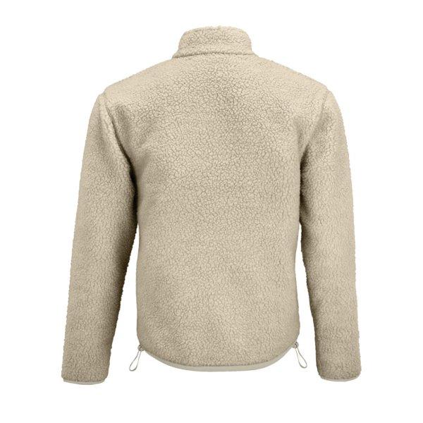 Uniszex FURY cipzáras sherpa dzseki polár béléssel, SOL'S SO04042,
Shear Beige/Beige-2XL