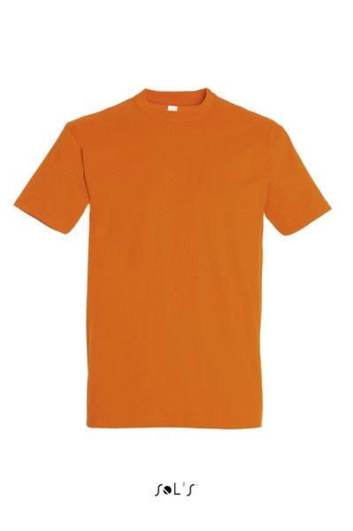 Férfi IMPERIAL környakas rövid ujjú pamut póló, SOL'S SO11500,
Orange-2XL