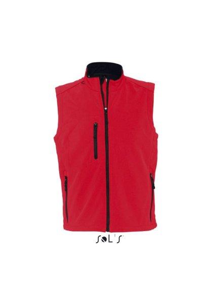 Férfi RALLYE 3 rétegű vastag softshell mellény, SOL'S SO46601, Pepper
Red-2XL