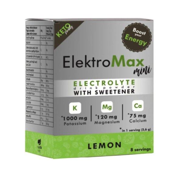 Health Market ElektroMax Citromízű italpor Mini 8db
