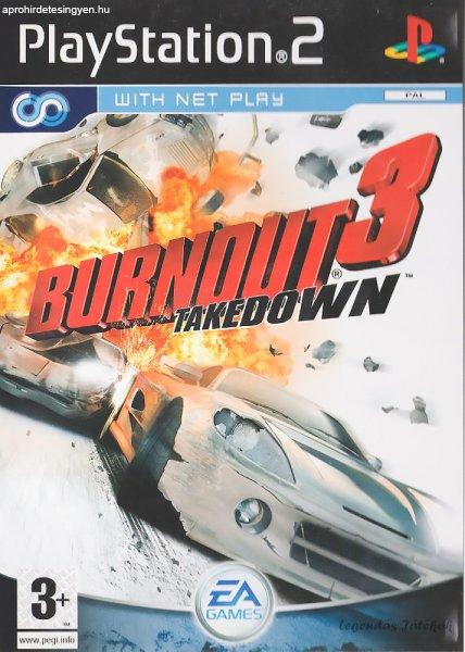 Burnout 3 Ps2 játék PAL (használt)