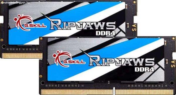 G.SKILL 16GB DDR4 2400MHz Kit(2x8GB) SODIMM Ripjaws F4-2400C16D-16GRS