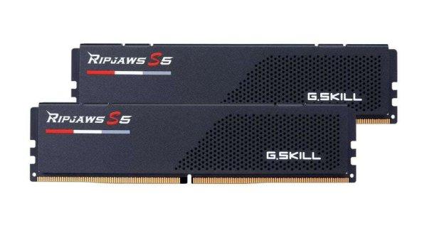 64GB 6000MHz DDR5 RAM G.Skill Ripjaws S5 CL32 (2x32GB) (F5-6000J3238G32GX2-RS5K)