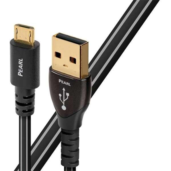 AudioQuest Pearl USBPEA01.5MI 1,5m USB 2.0 Type-A, Micro USB kábel