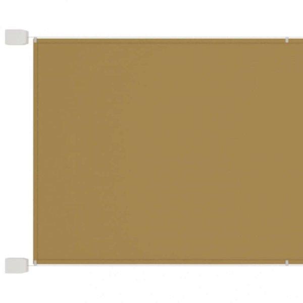 Bézs oxford-szövet függőleges napellenző 300x360 cm