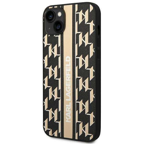 Apple iPhone 14 Plus Karl Lagerfeld Monogram Stripe tok - KLHCP14MPGKLSKW, Barna