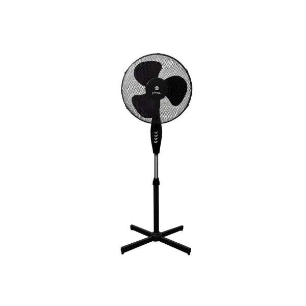 Floor fan adjustable times 45W - black | WG50-CZARNY