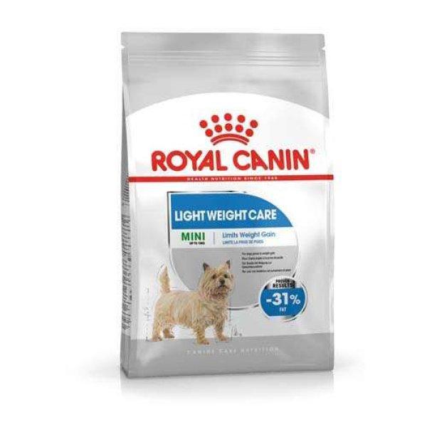 ROYAL  CANIN CCN MINI LIGHT WEIGHT CARE 3kg -súlygyarapodásra hajlamos
kistestű kutyák számára