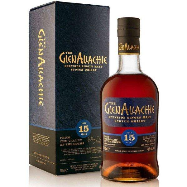 GlenAllachie 15 éves (0,7L / 46%) Whiskey