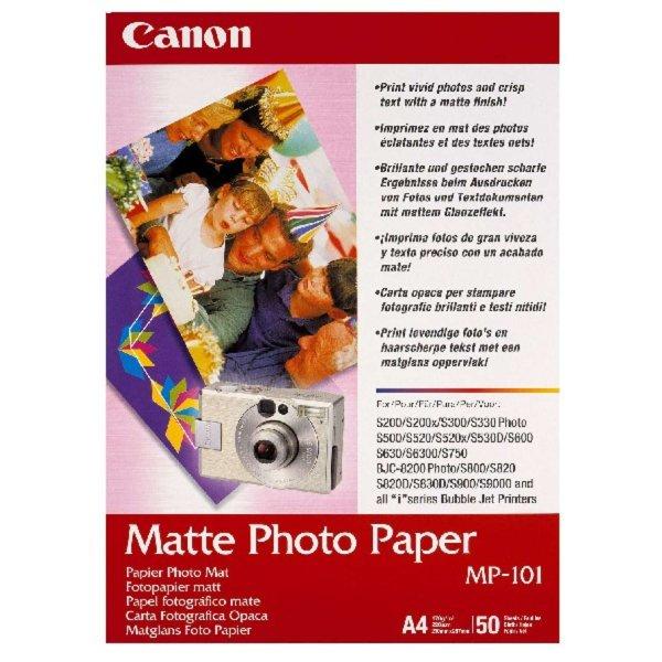 Canon MP-101 A4 matt inkjet fotópapír 170gr. 50 ív 7981A005
