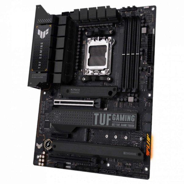 Asus Alaplap - AMD TUF GAMING X670E-PLUS AM5 (X670, ATX, 4xDDR5 6400+MHz, LAN,
4xSATA3, 4x M.2, HDMI+DP)