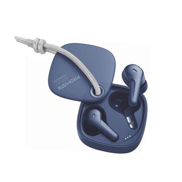 Promate Fülhallgató, FREEPODS 3 (TWS, ENC, BTv5.1, éríntős, tok 300mAh,
kék)