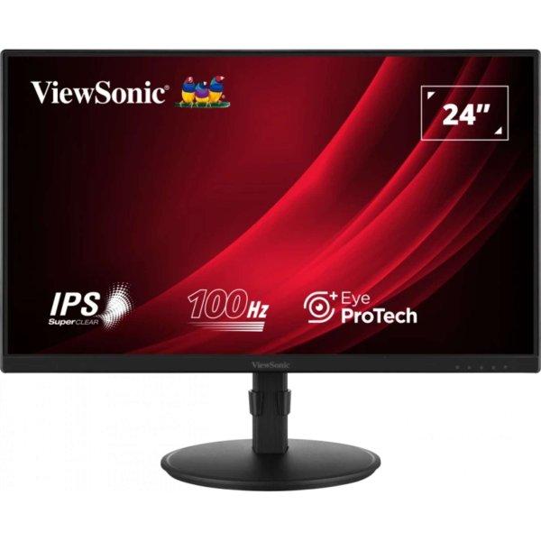 Viewsonic VG2408A Monitor 24inch 1920x1080 IPS 100Hz 5ms Fekete