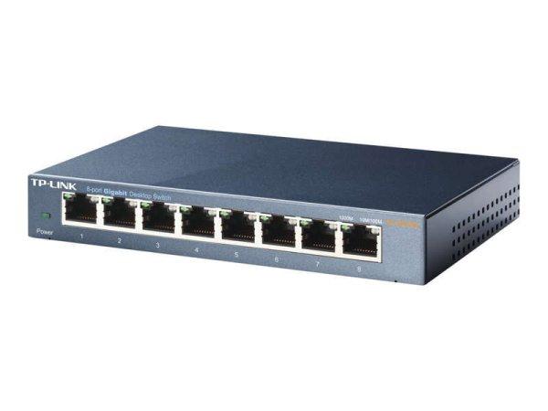 LAN Tp-Link Switch Gigabit Desktop 8 port - TL-SG108