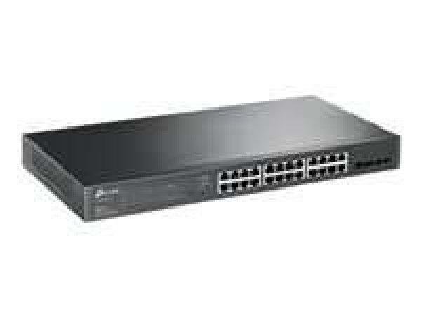 LAN Tp-Link Switch + PoE Gigabit Smart JetStream 24+4sfp port -
T1600G-28PS(TL-SG2424P)