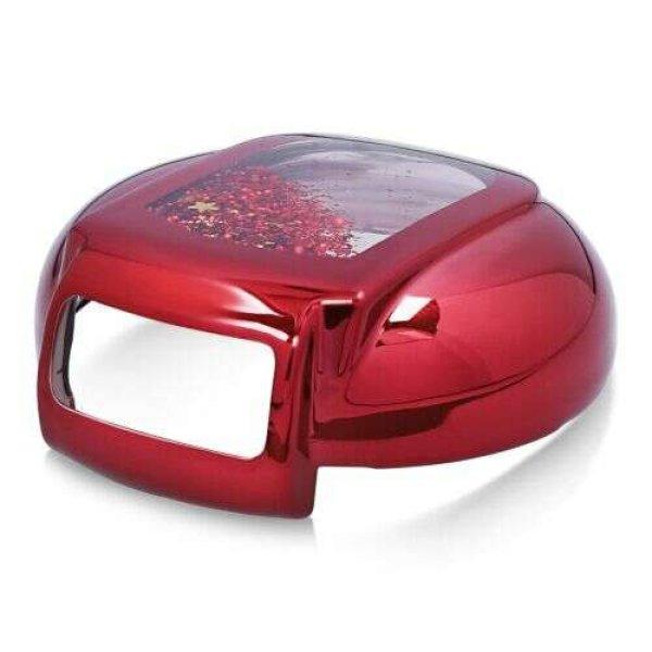 Autókulcsvédő Mini Cooperhez - 3 gomb, szilikon, piros, 48402.04