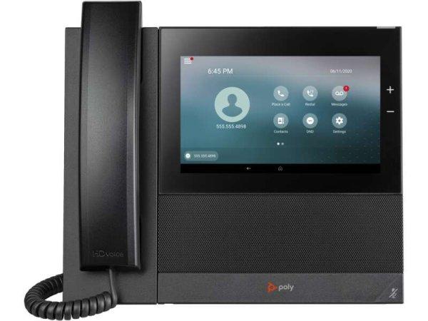 HP Poly CCX 600 Business VoIP Telefon - Fekete