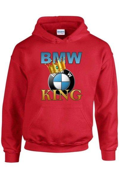 BMW King pulóver - egyedi mintás, 4 színben, 5 méretben