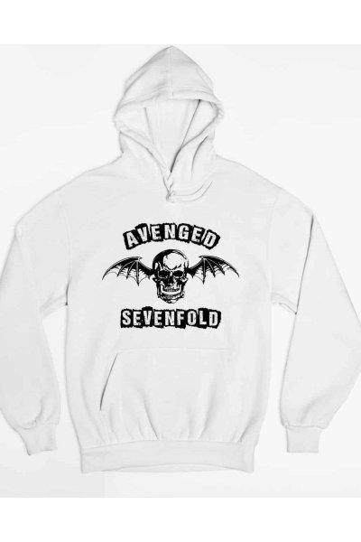 Avenged Sevenfold zenekar pulóver - egyedi mintás, 4 színben, 5 méretben