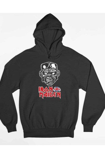 Iron Maiden angry pulóver - egyedi mintás, 4 színben, 5 méretben