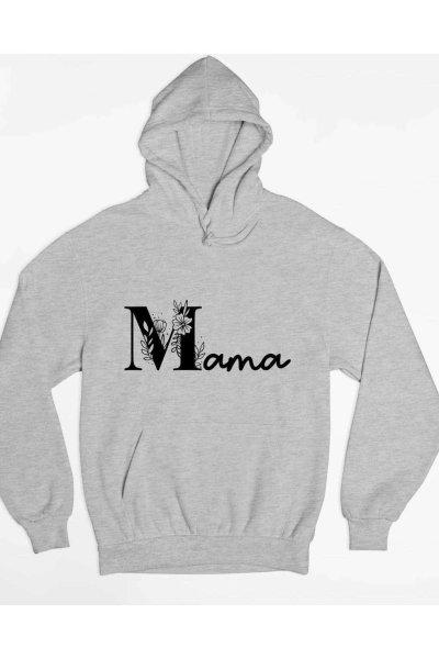 Mama pulóver - egyedi mintás, 4 színben, 5 méretben