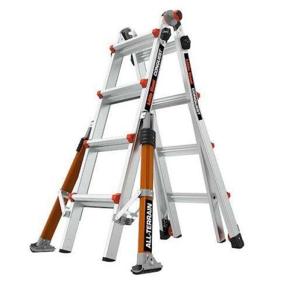 Multi-position Ladder Conquest All-Terrain M17, 4x4 Steps, Aluminium, Little
Giant