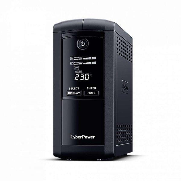 CYBERPOWER UPS VP700ELCD (3xIEC 320) 700VA 390W 230V szünetmentes tápegység +
USB LINE-INTERACTIVE