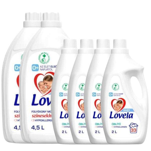 Lovela Baby folyékony Mosószer + Öblítő csomag