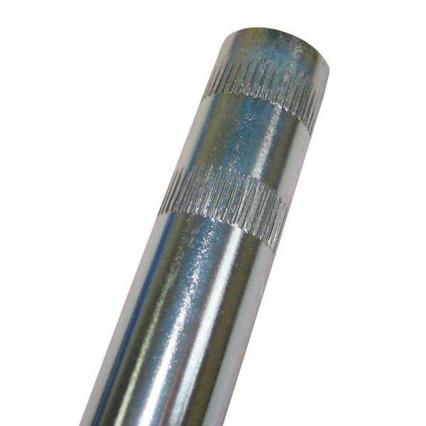 NYeregcső acél 22,0×400mm cróm