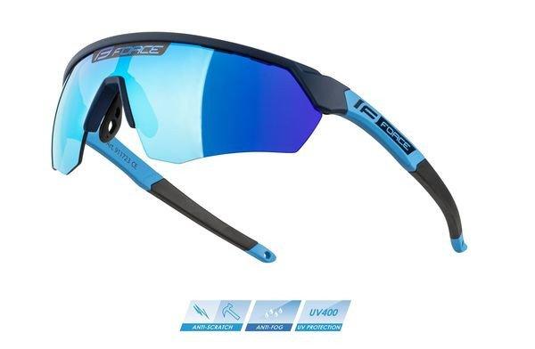 FORCE ENIGMA sportszemüveg kék, kék polarizált lencse