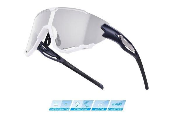 FORCE CREED sportszemüveg fotokromatikus kék-fehér