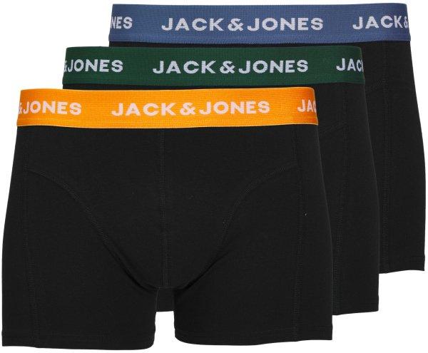 Jack&Jones 3 PACK - férfi boxeralsó JACGAB 12250203 Dark Green M