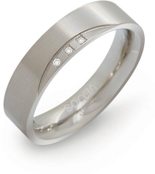 Boccia Titanium Titán karikagyűrű gyémántokkal
0138-02 58 mm