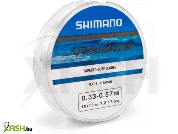Shimano Line Speedmaster Surf Taper Dobóelőtét Zsinór Víztiszta
0,26mm-0,57mm 10x15m