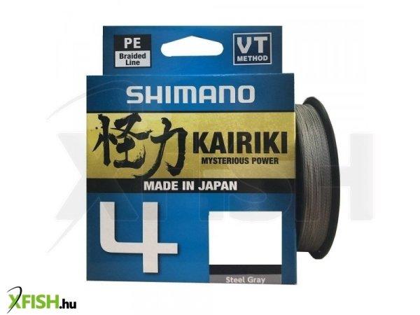 Shimano Line Kairiki 4 Fonott Zsinór Szürke 150m 0,10mm 6,8Kg