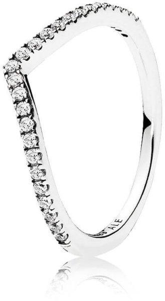 Pandora Csillogó ezüst gyűrű 196316CZ 52 mm