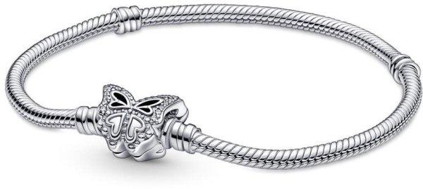 Pandora Ezüst karkötő medálokhoz Pillangó 590782C01 18
cm