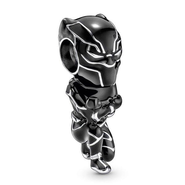 Pandora Stílusos ezüst medál Black Panther Marvel 790783C01