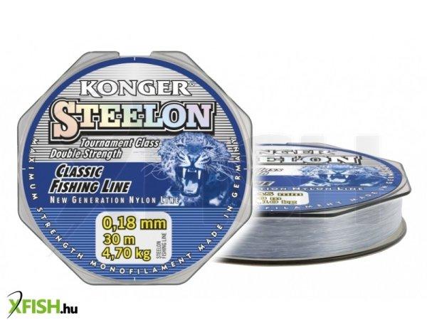 Konger Steelon Monofil Előkezsinór 30m 0,16mm 3,9Kg