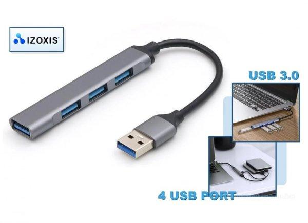 USB elosztó 3.0 4 USB porttal IZOXIS M23316