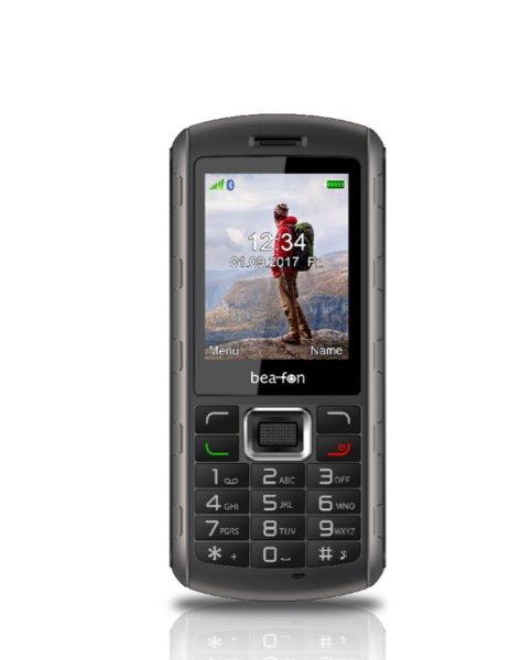 Beafon AL560 kártyafüggetlen IP68 por és vízálló mobiltelefon fekete -
ezüst