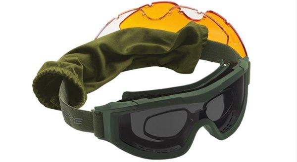 OD SAFETY GOGGLES SWISS EYE® F-TAC - MIL-TEC, biztonsági szemüveg, oliva