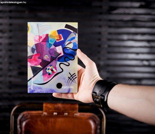 Kandinsky 1925 Yellow-Red-Blue vázlatfüzet rajzoláshoz kicsi méretben